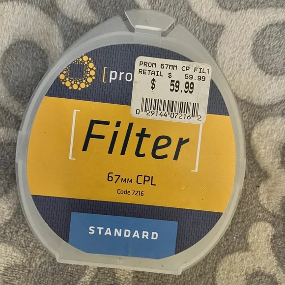 Camera filter never used - Picture 1 of 2